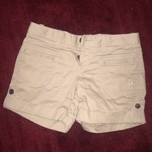 Khaki shorts. Size 3